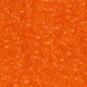 Miyuki delica Beads 11/0 - Transparent orange DB-703